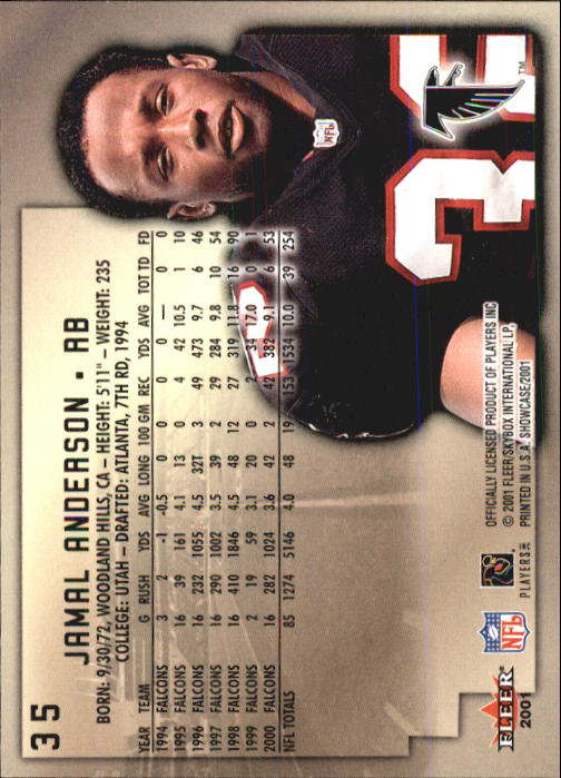 2001 Fleer Showcase Football Card Pick - Picture 67 of 225