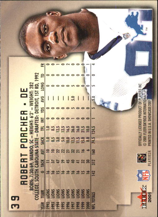 2001 Fleer Showcase Football Card Pick - Picture 75 of 225