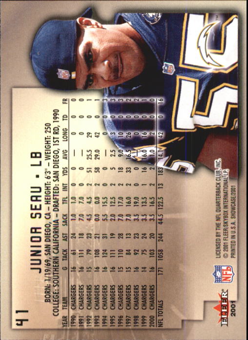 2001 Fleer Showcase Football Card Pick - Picture 79 of 225