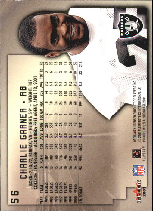 2001 Fleer Showcase Football Card Pick - Picture 107 of 225