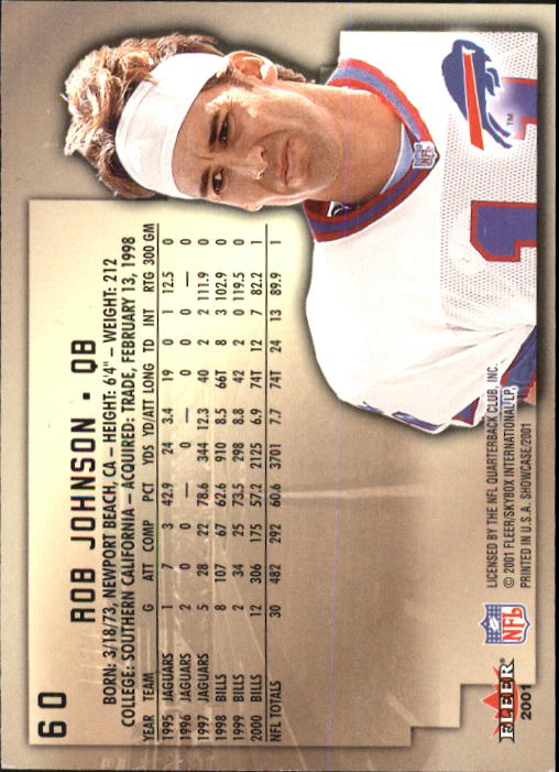2001 Fleer Showcase Football Card Pick - Picture 115 of 225