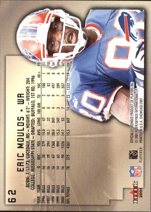 2001 Fleer Showcase Football Card Pick - Picture 119 of 225