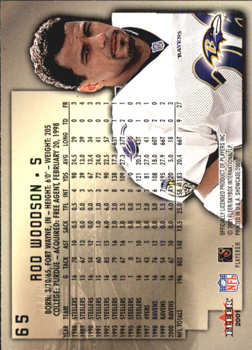 2001 Fleer Showcase Football Card Pick - Picture 123 of 225