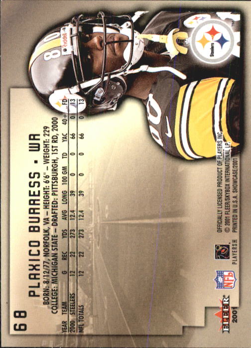 2001 Fleer Showcase Football Card Pick - Picture 129 of 225