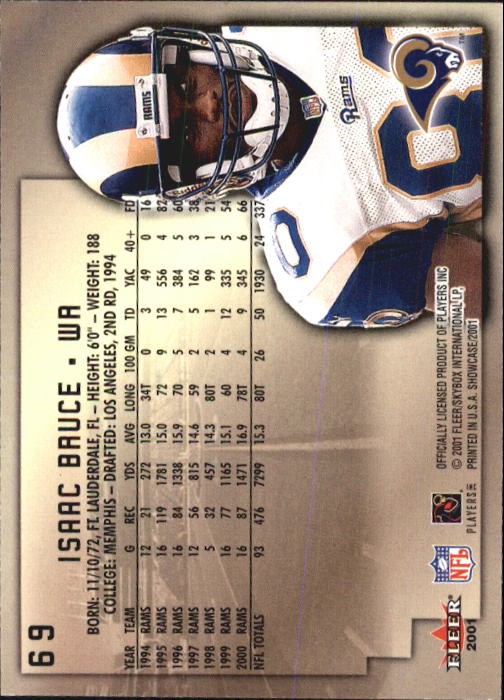 2001 Fleer Showcase Football Card Pick - Picture 131 of 225