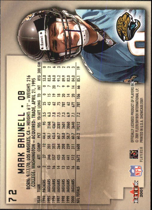 2001 Fleer Showcase Football Card Pick - Picture 137 of 225