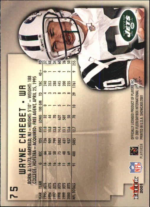 2001 Fleer Showcase Football Card Pick - Picture 143 of 225