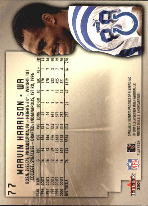 2001 Fleer Showcase Football Card Pick - Picture 147 of 225