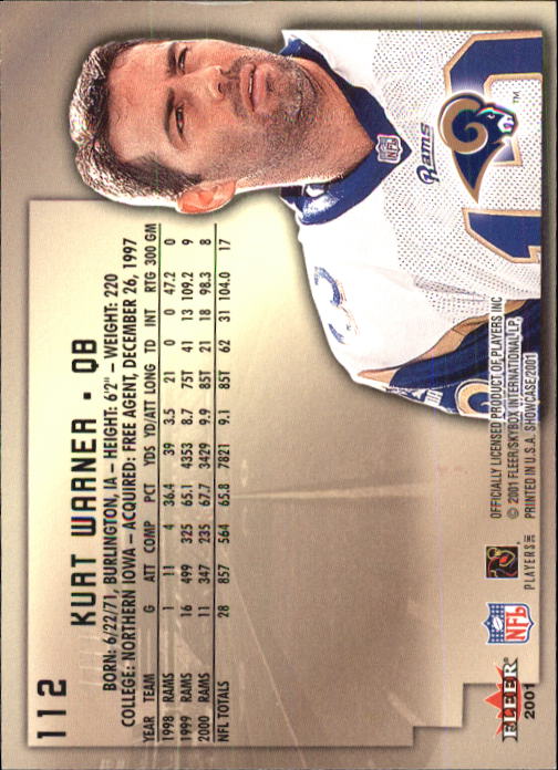 2001 Fleer Showcase Football Card Pick - Picture 203 of 225
