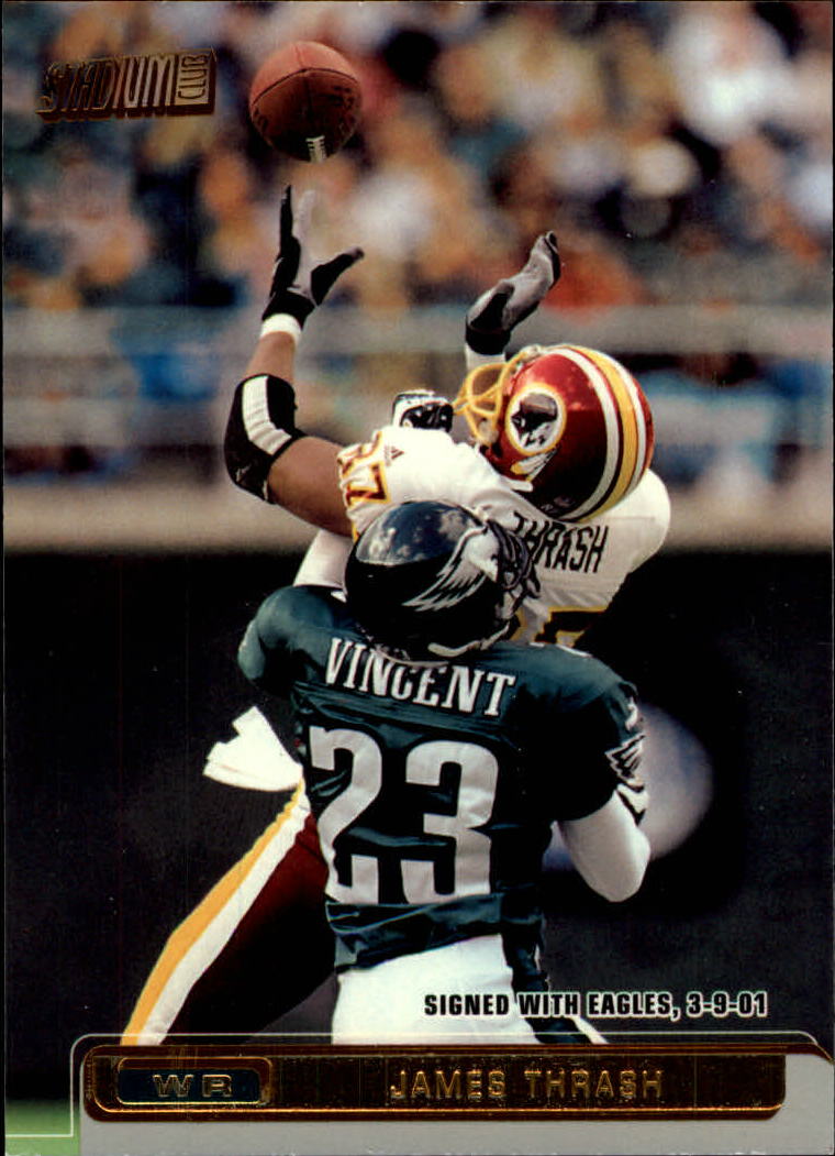 2001 Stadium Club Football Card Pick - Picture 124 of 213
