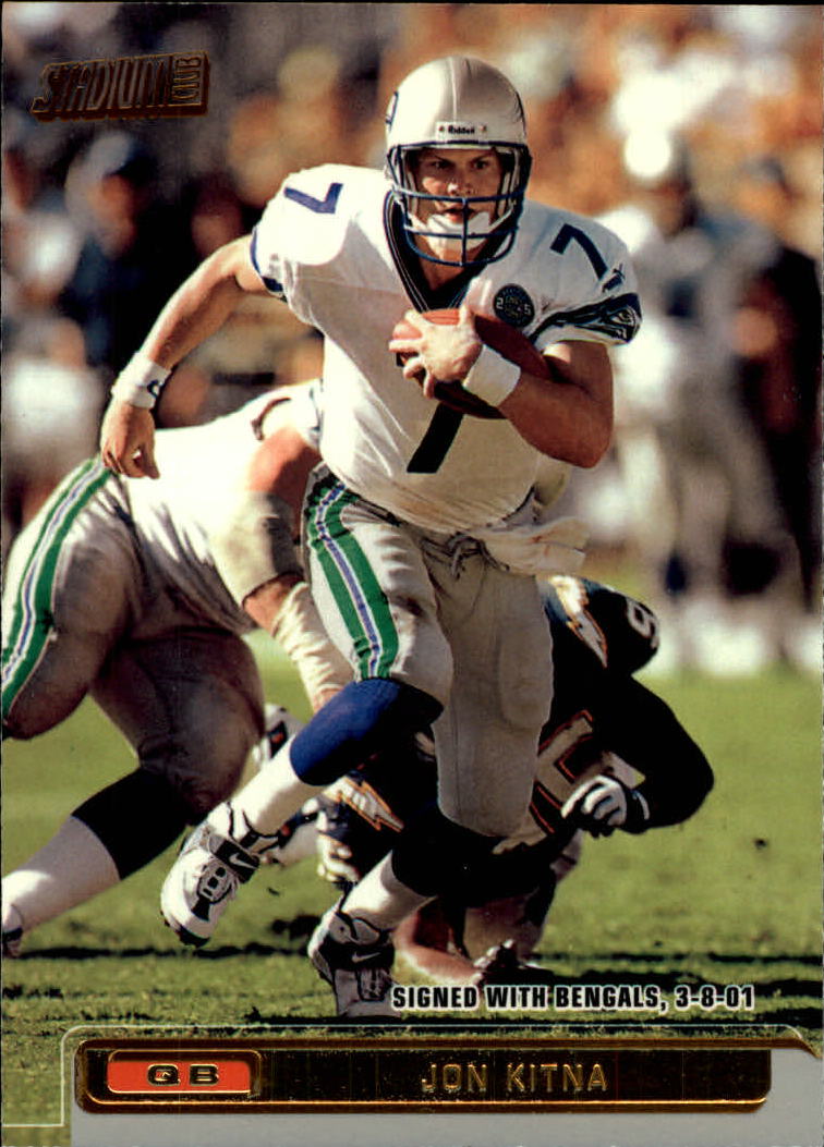 2001 Stadium Club Football Card Pick - Picture 166 of 213