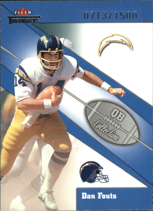 2002 Fleer Throwbacks Football QB Collection YOU PICK - Picture 12 of 23