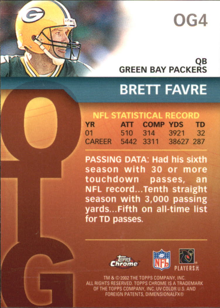 2002 Topps Chrome Football Part 2 Insert and Parallel Cards - Picture 7 of 84