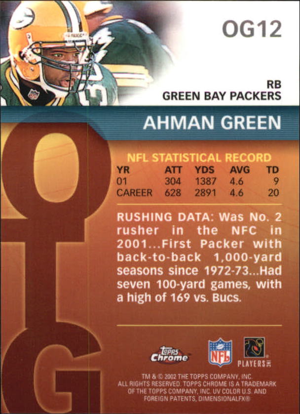 2002 Topps Chrome Football Part 2 Insert and Parallel Cards - Picture 17 of 84