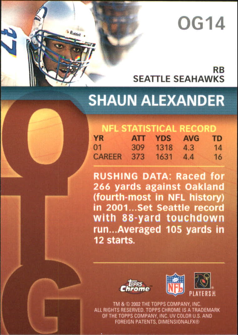 2002 Topps Chrome Football Part 2 Insert and Parallel Cards - Picture 21 of 84