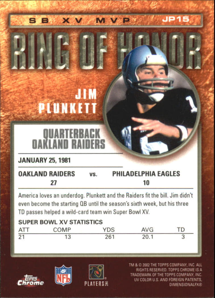 2002 Topps Chrome Football Part 2 Insert and Parallel Cards - Picture 68 of 84