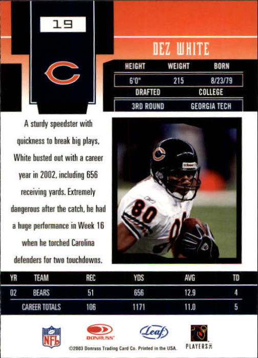 2003 Leaf Certified Materials Football - Picture 39 of 300