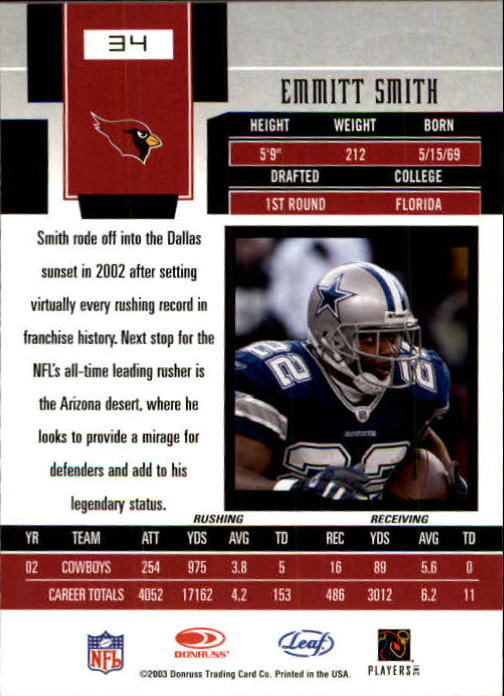 2003 Leaf Certified Materials - #18 Julius Peppers