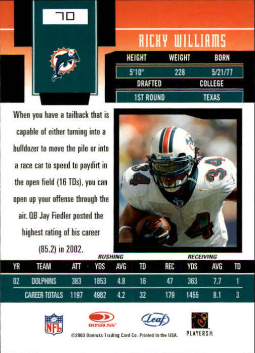 2003 Leaf Certified Materials - #18 Julius Peppers