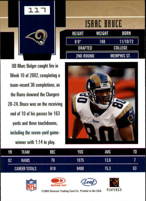 2003 Leaf Certified Materials - #18 Julius Peppers