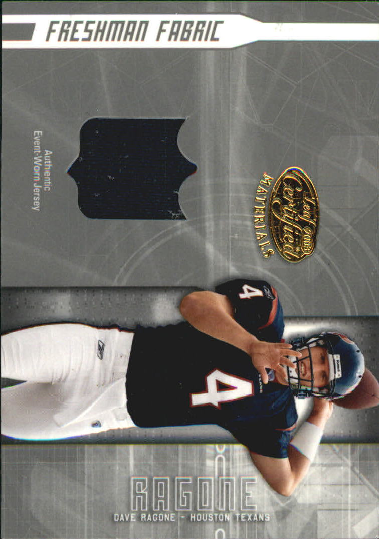 2003 Leaf Certified Materials - #18 Julius Peppers