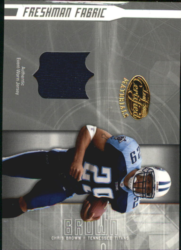 2003 Leaf Certified Materials - #18 Julius Peppers