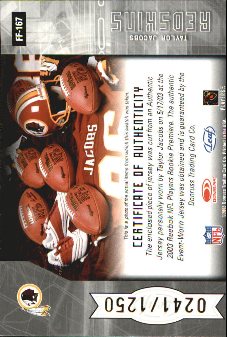 2003 Leaf Certified Materials - #18 Julius Peppers