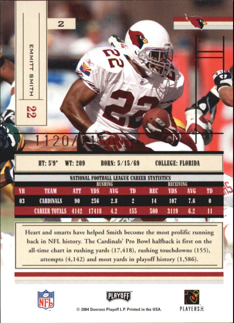 2004 Absolute Memorabilia Football - Picture 3 of 291