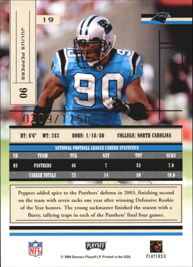 2004 Absolute Memorabilia Football - Picture 25 of 291