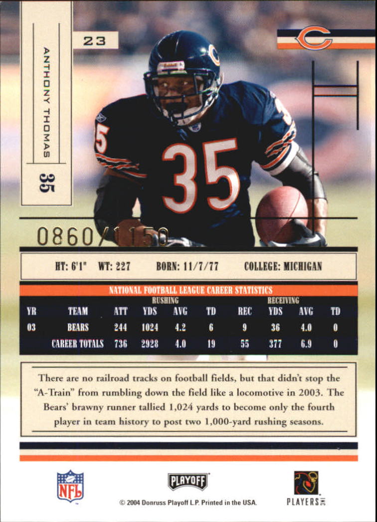 2004 Absolute Memorabilia Football - Picture 31 of 291