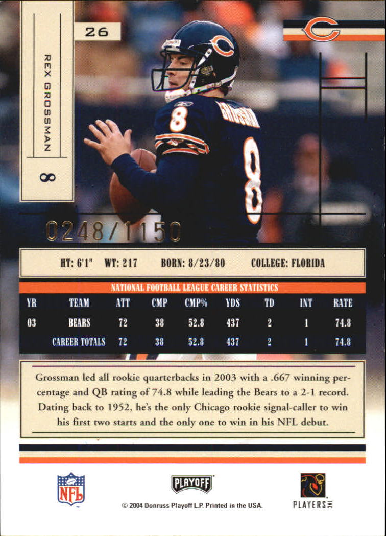 2004 Absolute Memorabilia Football - Picture 37 of 291