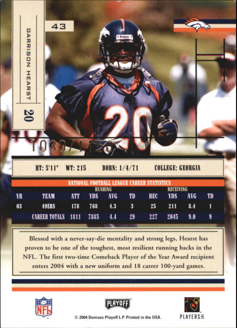 2004 Absolute Memorabilia Football - Picture 59 of 291