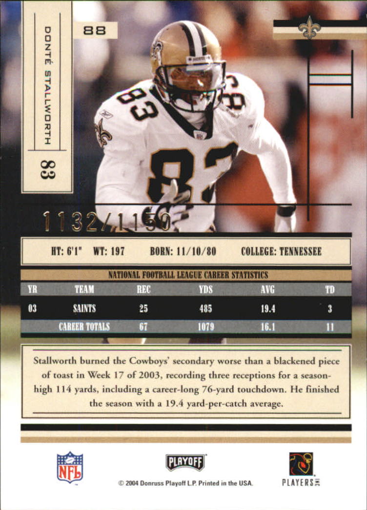 2004 Absolute Memorabilia Football - Picture 105 of 291