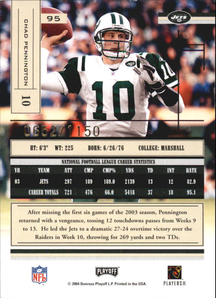 2004 Absolute Memorabilia Football - Picture 107 of 291