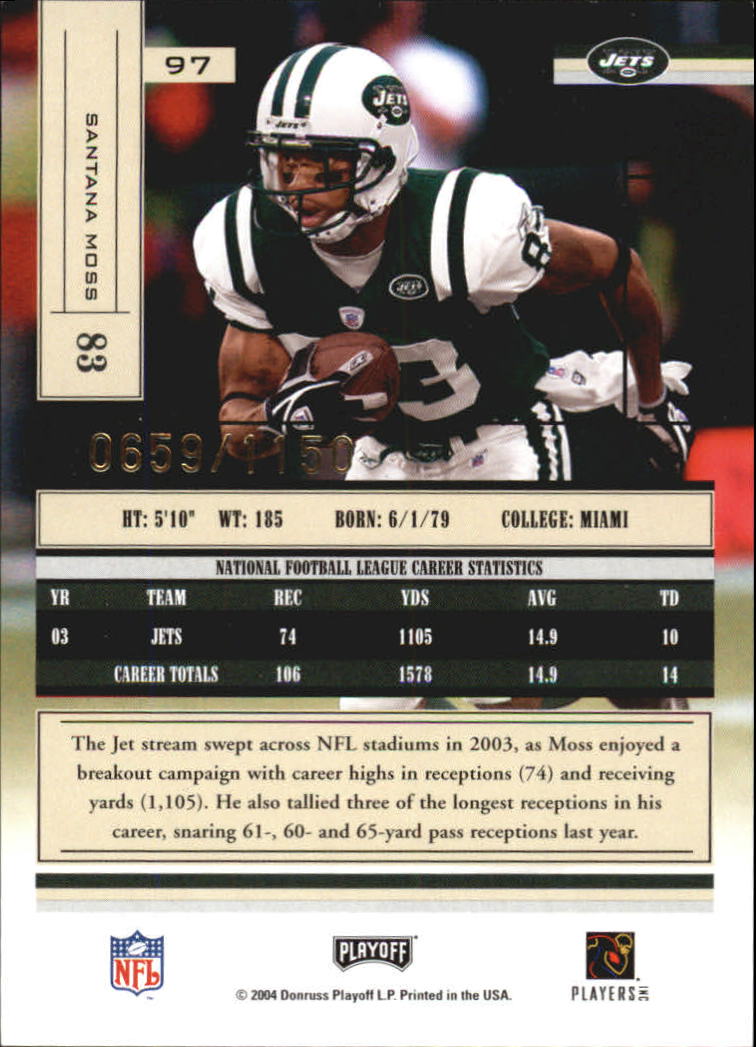 2004 Absolute Memorabilia Football - Picture 111 of 291