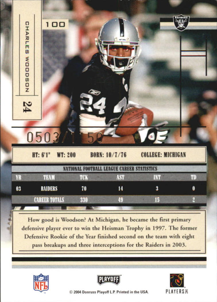2004 Absolute Memorabilia Football - Picture 115 of 291