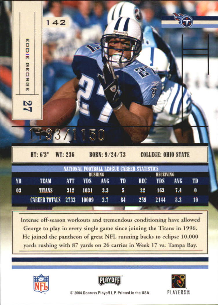 2004 Absolute Memorabilia Football - Picture 161 of 291