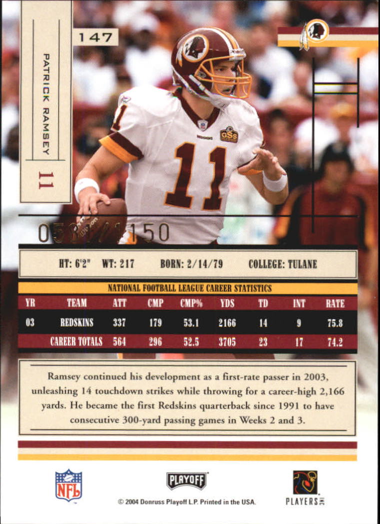 2004 Absolute Memorabilia Football - Picture 169 of 291