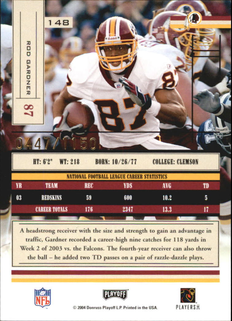 2004 Absolute Memorabilia Football - Picture 171 of 291