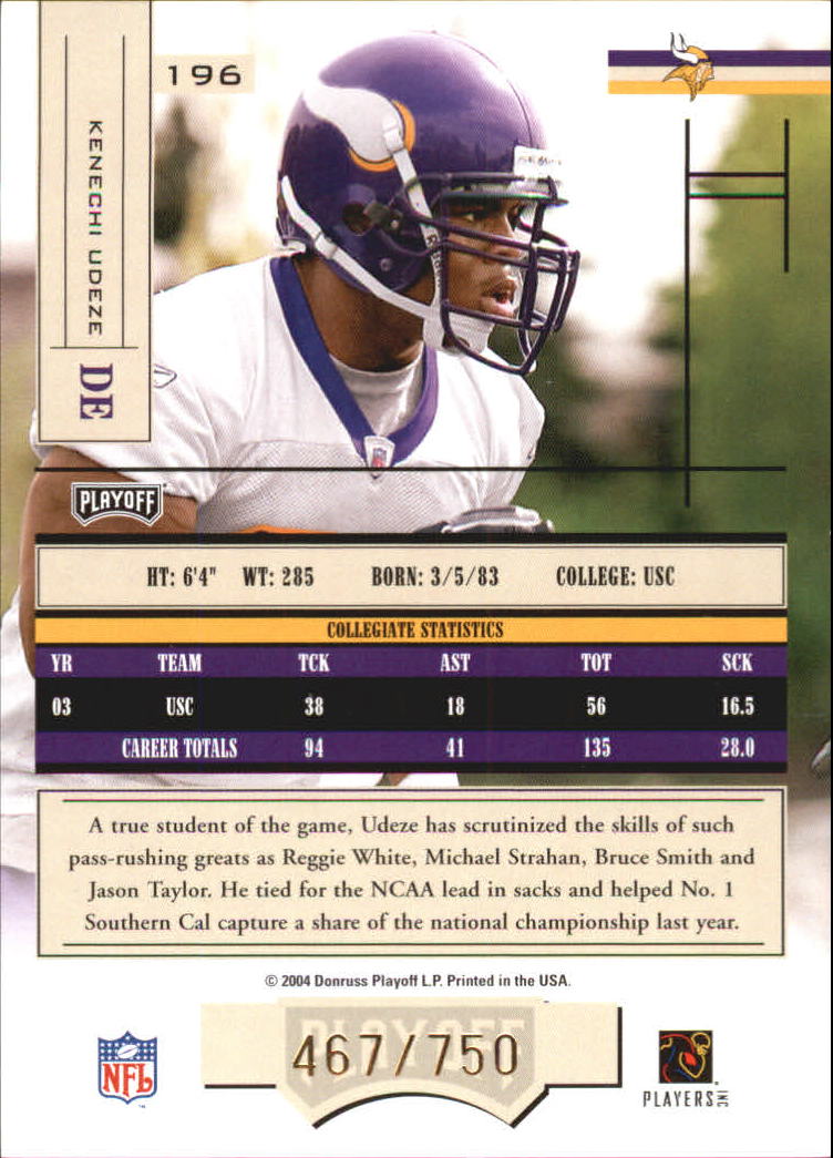 2004 Absolute Memorabilia Football - Picture 190 of 291