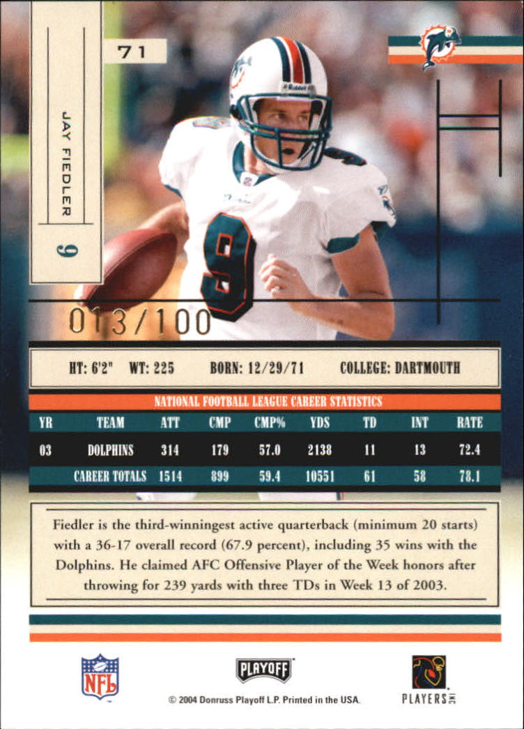 2004 Absolute Memorabilia Football - Picture 240 of 291