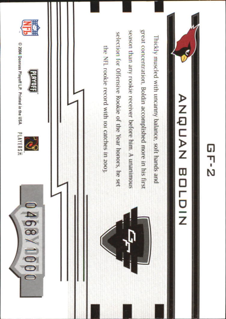 2004 Absolute Memorabilia Football - Picture 212 of 291