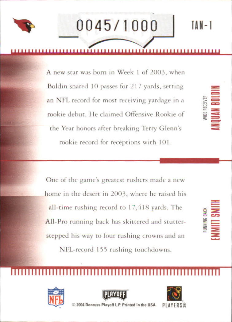 2004 Absolute Memorabilia Football - Picture 250 of 291