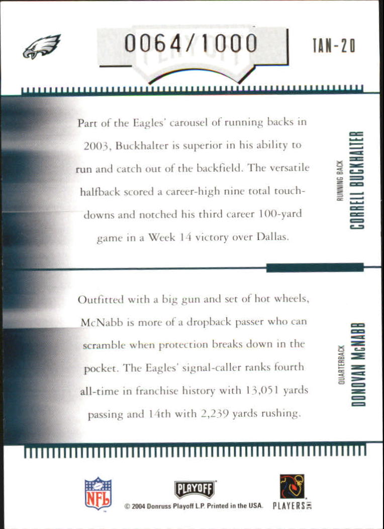 2004 Absolute Memorabilia Football - Picture 260 of 291