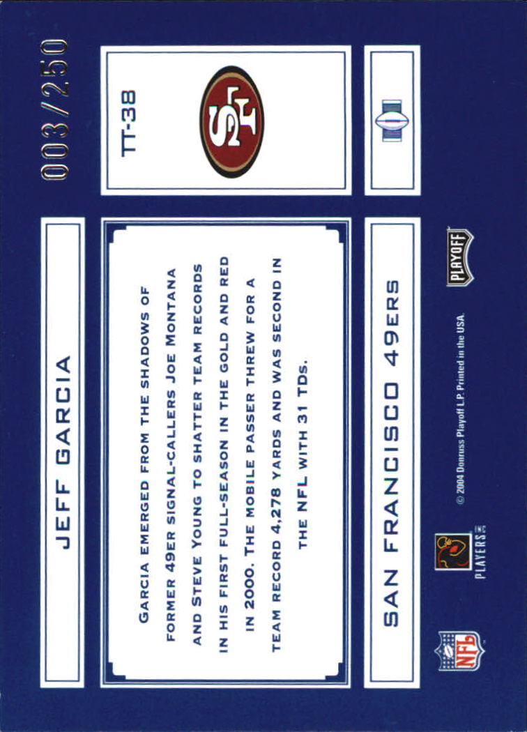 2004 Absolute Memorabilia Football - Picture 278 of 291