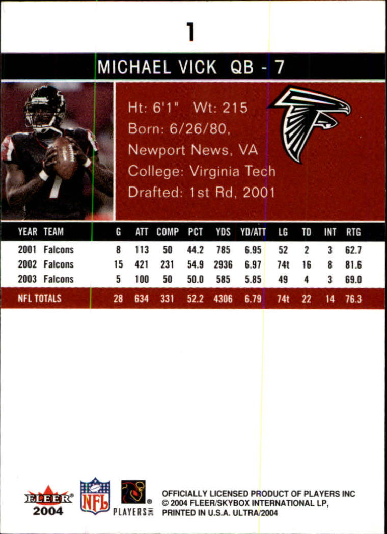 2004 Ultra Football Part 1 - Picture 3 of 423