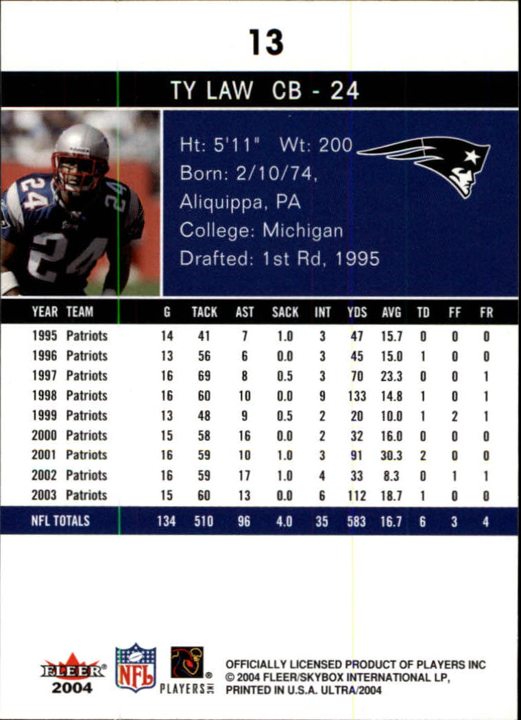 2004 Ultra Football Part 1 - Picture 27 of 423