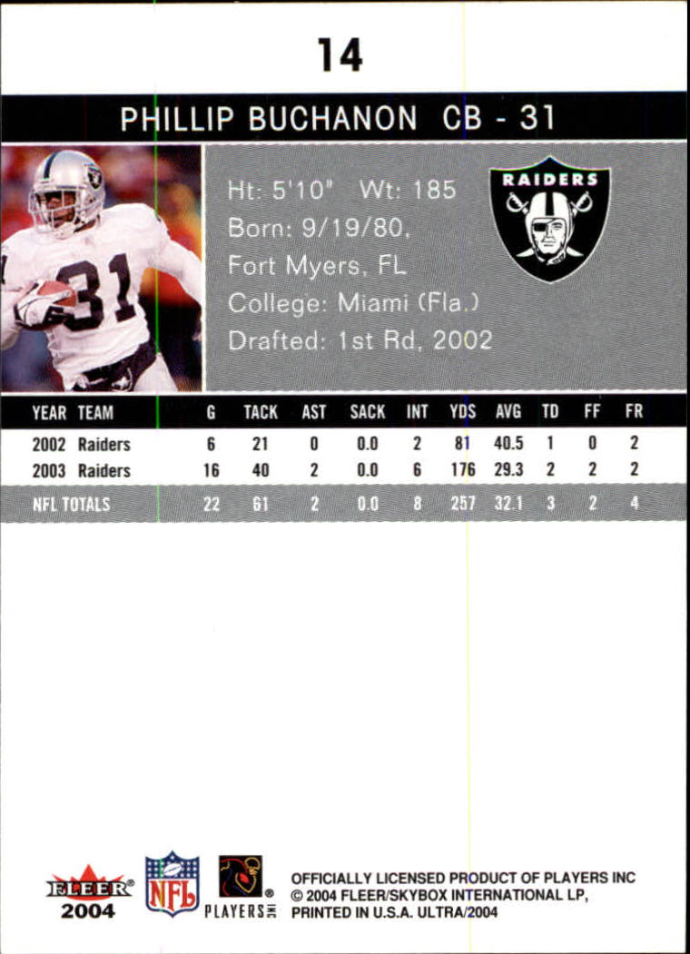 2004 Ultra Football Part 1 - Picture 29 of 423