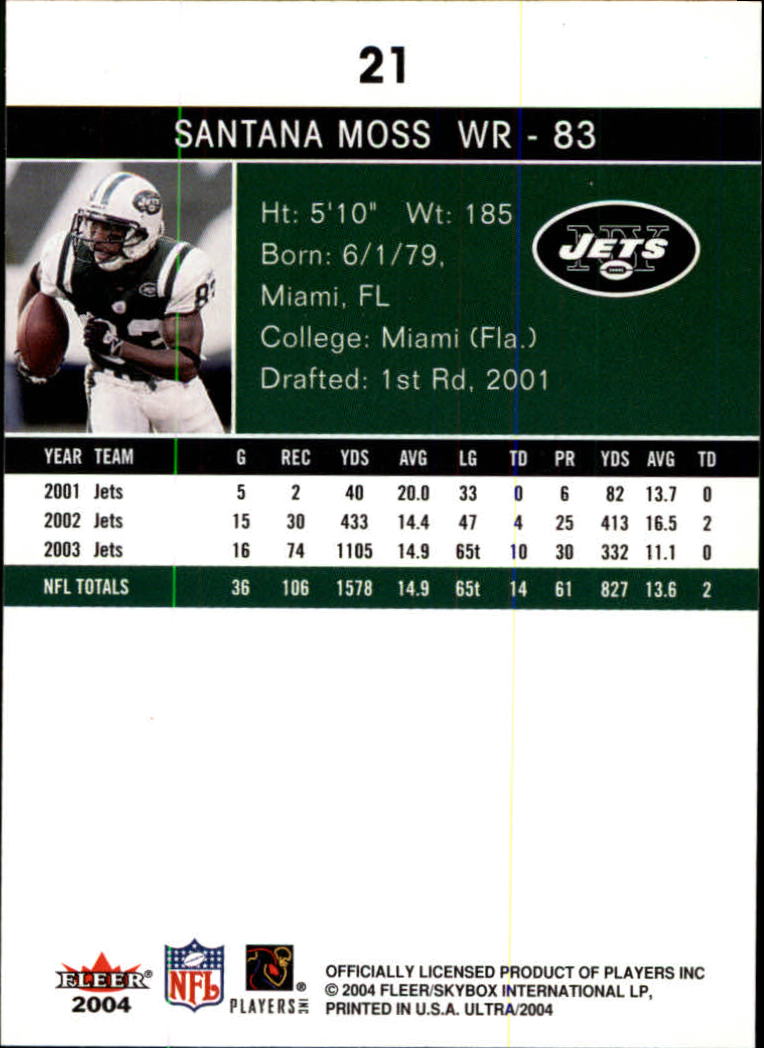 2004 Ultra Football Part 1 - Picture 43 of 423