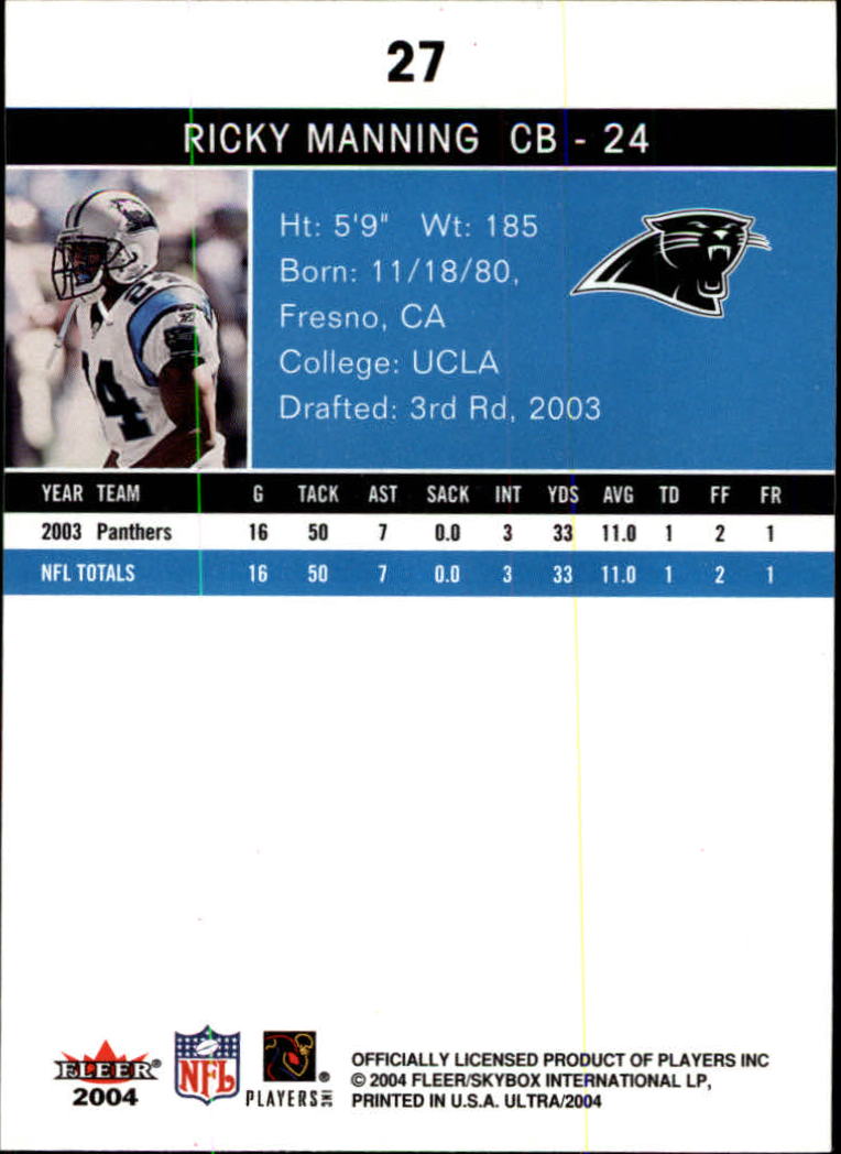 2004 Ultra Football Part 1 - Picture 55 of 423